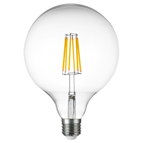 933204 Лампа энергосберегающая LED FILAMENT 220V G125 E27 10W=100W 920LM 360G CL 4000K 30000H