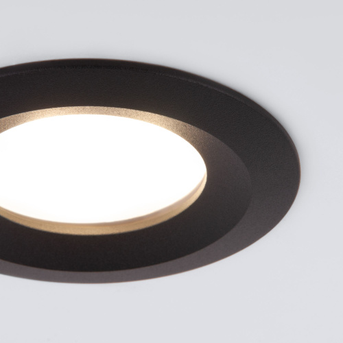 Встраиваемый точечный светильник 110 MR16 черный фото 2