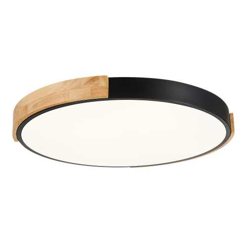 SLE201342-01 Светильник потолочный Черный, Светлое дерево/Белый LED 1*40W 3000K/4000K/6000K DELIA фото 7