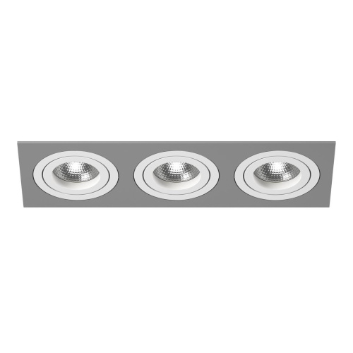 Комплект из светильника и рамки Lightstar Intero 16 (217539+217606+217606+217606) i539060606