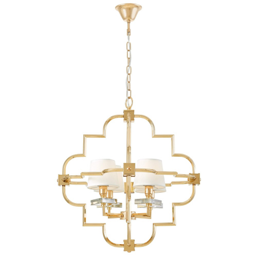 Подвесная люстра Lumina Deco Baltimore LDP 8020-4 GD+WT фото 3