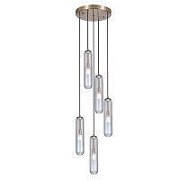 Подвесной светильник 160001/5P G9*5W Brass