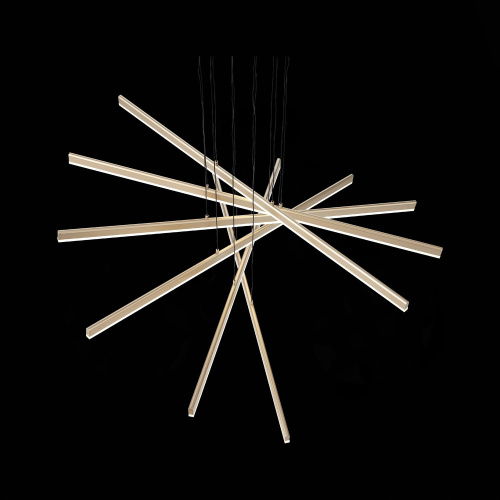 SL394.223.06 Светильник подвесной ST-Luce Матовое золото/Белый LED 6*16,6W 4000K BASONI фото 8