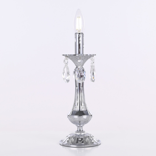 Настольная лампа AL77100L/1-32 Ni Bohemia Ivele Crystal (Богемия Ивеле Кристалл) фото 3 Настольная лампа AL77100L/1-32 Ni Bohemia Ivele Crystal (Богемия Ивеле Кристалл) фото 3