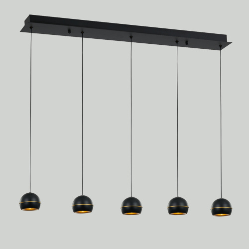 Подвесной светильник MD21001034-5B black/gold фото 2