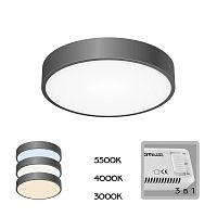 Citilux Купер CL72424V1 LED Светильник потолочный Чёрный