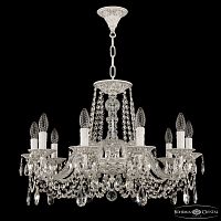 Люстра с хрустальными подвесками AL16302/10/240 WMN Bohemia Ivele Crystal (Богемия Ивеле Кристалл)