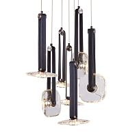 Подвесной светильник OD2553-7 black/clear