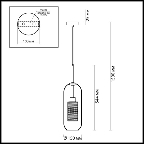4940/1 PENDANT ODL22 401 античн.бронза/металл/прозрачный/стекло Подвес E27 1*40W CLOCKY фото 3 4940/1 PENDANT ODL22 401 античн.бронза/металл/прозрачный/стекло Подвес E27 1*40W CLOCKY фото 3