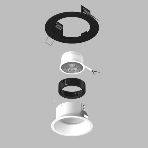 Комплект со светильником Lightstar Domino Round (214617+214606+214007) D61706BMOD фото 2