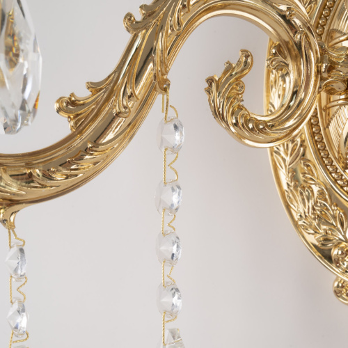 Бра с хрустальными подвесками AL7901B10/2/175 A G Bohemia Ivele Crystal (Богемия Ивеле Кристалл) фото 8