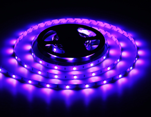 Светодиодная лента 24В 5050 30Led 7.2Вт/м Цветная RGB IP20 5м фото 13