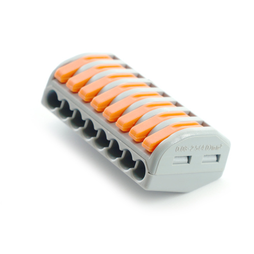 Клемма строительно-монтажная 8-проводная STEKKER, LD222-418 фото 5