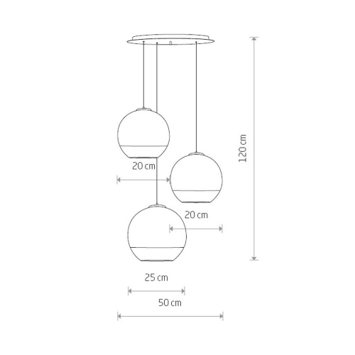 Подвесная люстра Nowodvorski Globe PLus 7607 фото 2