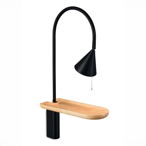 SL1802.401.01 Бра ST-Luce Черный/Черный E27 1*60W AMIRO фото 3