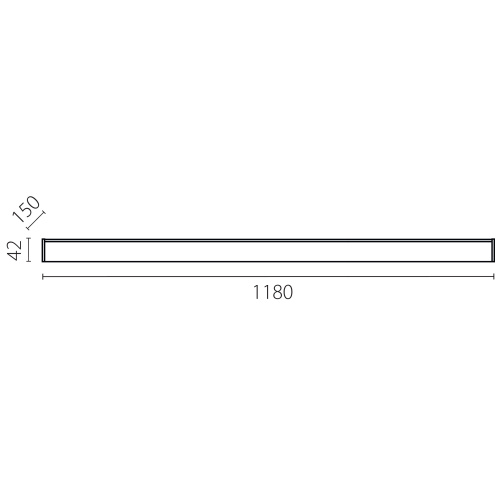 457467 Светильник TRITO BASE LED 32W 2200LM 120G ЧЕРНЫЙ 6500K фото 3 457467 Светильник TRITO BASE LED 32W 2200LM 120G ЧЕРНЫЙ 6500K фото 3