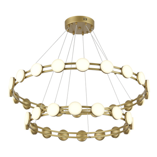 SL6610.203.36 Светильник подвесной ST-Luce золотистый/белый LED 1*70W 4000K MONRO фото 4 SL6610.203.36 Светильник подвесной ST-Luce золотистый/белый LED 1*70W 4000K MONRO фото 4