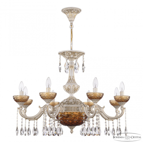 Люстра с хрустальными подвесками AL78101P/8/250 A WMG P Amber/M-1F Bohemia Ivele Crystal (Богемия Ивеле Кристалл) Люстра с хрустальными подвесками AL78101P/8/250 A WMG P Amber/M-1F Bohemia Ivele Crystal (Богемия Ивеле Кристалл)