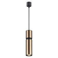 4744/5L L-VISION ODL20 395 золотой/черный Подвес GU10 5W 220V AFRA
