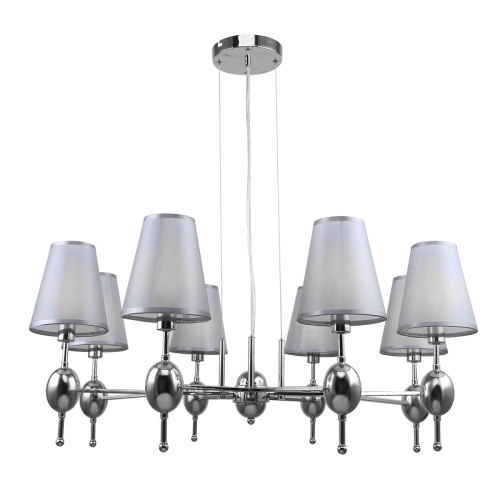 Подвесной светильник Escada 2106/8S E14*40W Nickel фото 2 Подвесной светильник Escada 2106/8S E14*40W Nickel фото 2