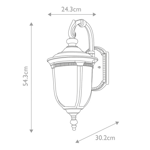 Настенный фонарь Elstead Lighting, Арт. CL2-M фото 6 Настенный фонарь Elstead Lighting, Арт. CL2-M фото 6