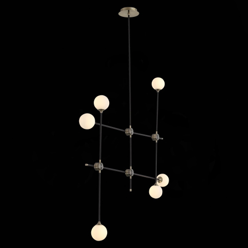 SL429.403.06 Светильник потолочный ST-Luce Черный, Золото/Белый G9 6*5W BASTONCINO фото 5