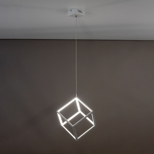 Citilux Куб CL719200 LED Подвесной светильник Белый фото 9 Citilux Куб CL719200 LED Подвесной светильник Белый фото 9