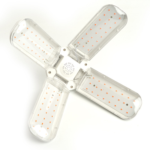 Лампа светодиодная 4-х лепестковая Feron LB-7000 E27 40W 175-265V красно-синий спектр фото 8