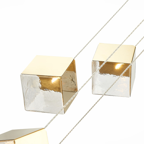 SL1182.203.06 Светильник подвесной ST-Luce Золотистый/Прозрачный, Золотистый G9 6*5W RIELLO фото 2