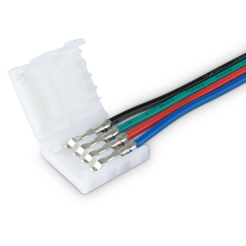 Коннектор гибкий Ambrella Illumination LED Strip для светодиодной ленты 5050 (5шт) GS7251 Коннектор гибкий Ambrella Illumination LED Strip для светодиодной ленты 5050 (5шт) GS7251