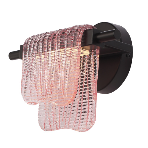 SL6021.401.06 Светильник настенный ST-Luce черный/розовый LED 1*6W 3000K VOILE фото 7