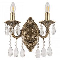Бра с хрустальными подвесками AL7801B10/2/175 A FP Bohemia Ivele Crystal (Богемия Ивеле Кристалл)
