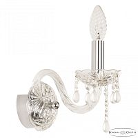 Бра хрустальные 112B/1/141 Ni V0300 Bohemia Ivele Crystal (Богемия Ивеле Кристалл)