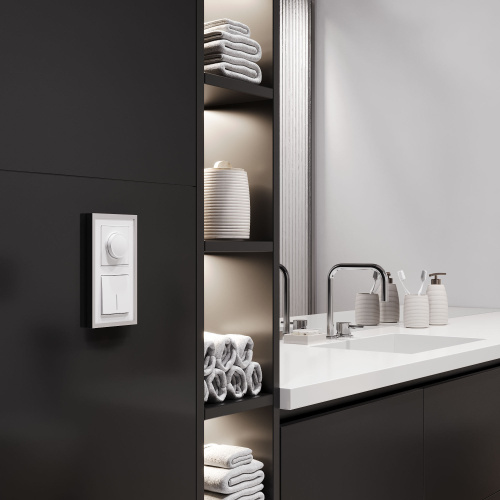 Диммер (белый матовый) W1142061 фото 5 Диммер (белый матовый) W1142061 фото 5