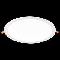 ST209.548.24 Св-к встр. Белый LED 1*24W 4000K 1 848Lm Ra80 110° IP20 D300xH8 90-265V Встраиваемые светильники