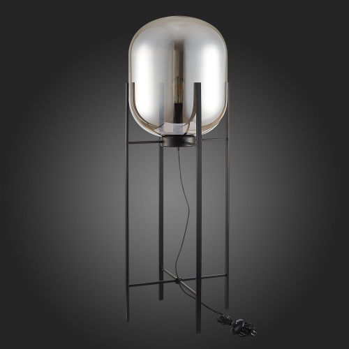 SL1050.725.01 Торшер ST-Luce Черный/Дымчатый E27 1*40W (из 2-х коробок) BURASCA фото 3 SL1050.725.01 Торшер ST-Luce Черный/Дымчатый E27 1*40W (из 2-х коробок) BURASCA фото 3