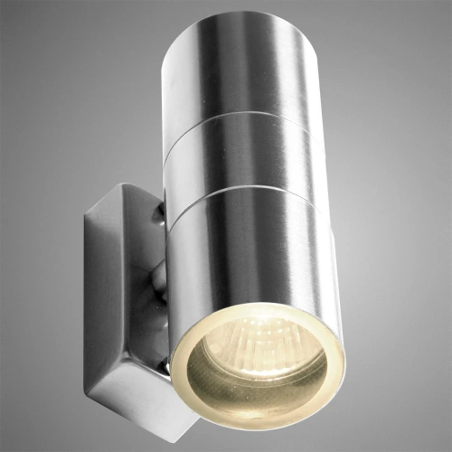 Фасадный светильник Arte Lamp MISTERO A3202AL-2SS фото 2 Фасадный светильник Arte Lamp MISTERO A3202AL-2SS фото 2