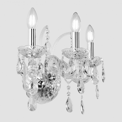 Бра хрустальные 105B/3/141 Ni Bohemia Ivele Crystal (Богемия Ивеле Кристалл) фото 3 Бра хрустальные 105B/3/141 Ni Bohemia Ivele Crystal (Богемия Ивеле Кристалл) фото 3