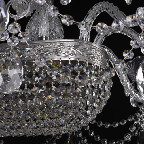 Люстра хрустальная 1453/18/195/1500 Ni Bohemia Ivele Crystal (Богемия Ивеле Кристалл) фото 5 Люстра хрустальная 1453/18/195/1500 Ni Bohemia Ivele Crystal (Богемия Ивеле Кристалл) фото 5