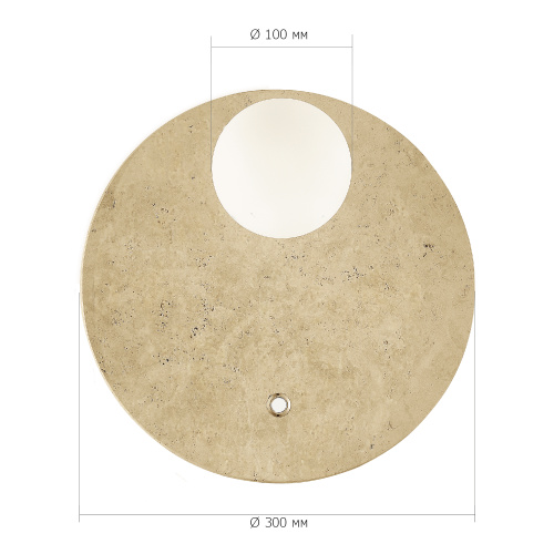 SL1194.421.01 Светильник настенный ST-Luce Черный/Бежевый, Белый G9 1*5W 4000K EARTHY фото 2