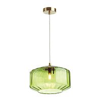 4783/1 PENDANT ODL21 409 зеленый/бронзовый Подвес E27 60W BINGA