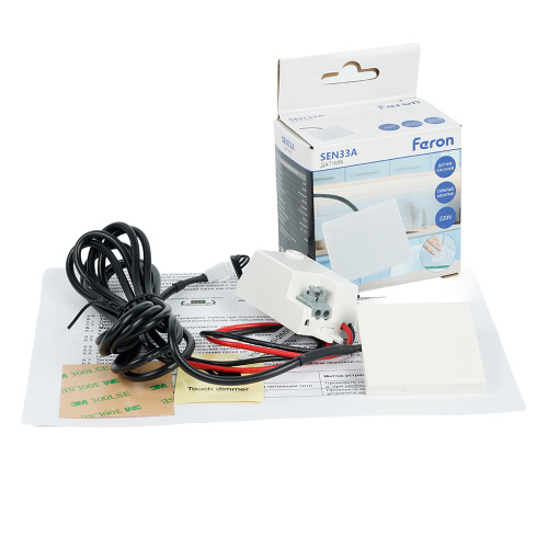 SEN33A 500W 220V датчик касания скрытый белый фото 7 SEN33A 500W 220V датчик касания скрытый белый фото 7