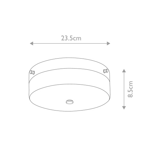 Потолочный светильник для ванных комнат Elstead Lighting TAMAR-F-M-PG фото 8