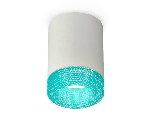 Комплект накладного светильника Ambrella light Techno Spot XS7423004 SGR/BL серый песок/голубой (C7423, N7194)