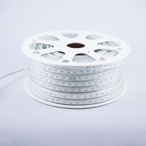 Cветодиодная LED лента Feron LS706, 60SMD(5050)/м 11Вт/м  50м 220V RGB IP65 фото 4