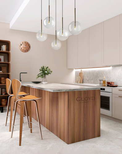 Подвесной светильник Cloyd CARAMBOL P1 / Ø25 см - латунь (арт.11153) Подвесной светильник Cloyd CARAMBOL P1 / Ø25 см - латунь (арт.11153)