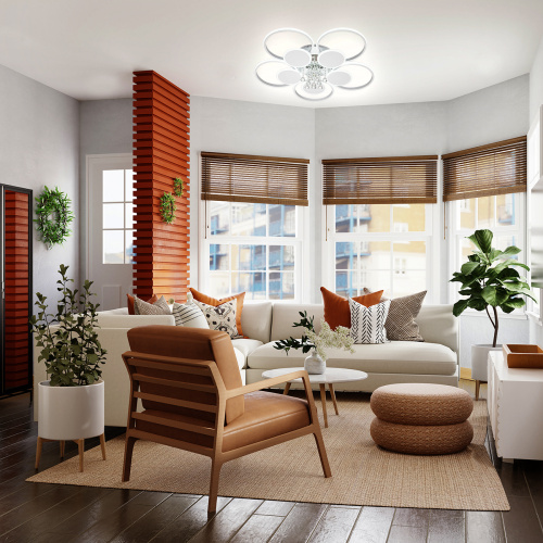 Потолочный светильник Escada 10228/10 LED*182W White фото 6