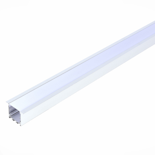 ST017.129.06 Встраиваемый алюминиевый профиль с рассеивателем(к-т: 2 загл.) ST-Luce Алюминий анодиро Светодиодные ленты фото 3