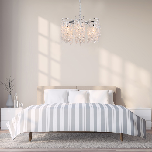 Подвесной светильник Escada 574/6 E27*60W Chrome фото 3 Подвесной светильник Escada 574/6 E27*60W Chrome фото 3