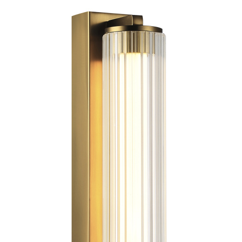 SL6224.301.01 Светильник настенный ST-Luce Латунь/Прозрачный LED 1*8W 4000K BAMBOO фото 3